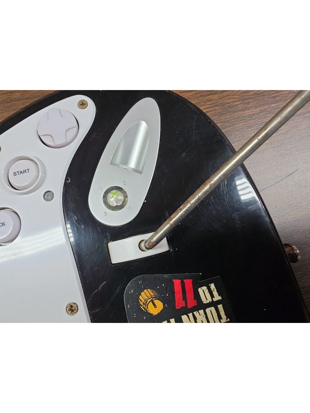 Rock Band 3 Fender Stratocaster XBOX 360 Wireless Guitar Harmonix (Parts Only)